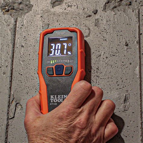 custom klein tools moisture meter|pinless moisture meter for drywall.